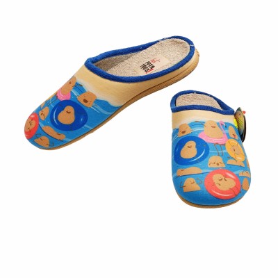 Pantufla Española Hot Potatoes Yzeure Multicolor mujer